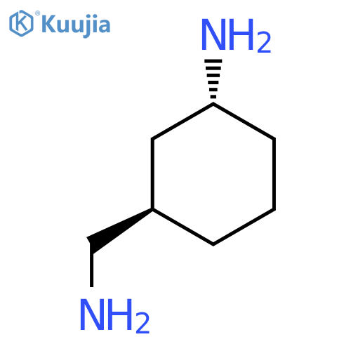 (1R,3R)-3-(Aminomethyl)cyclohexan-1-amine structure