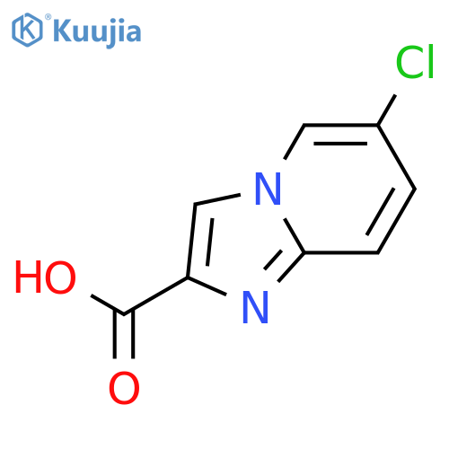 6-Chloroimidazo[1,2-a]pyridine-2-carboxylic acid structure