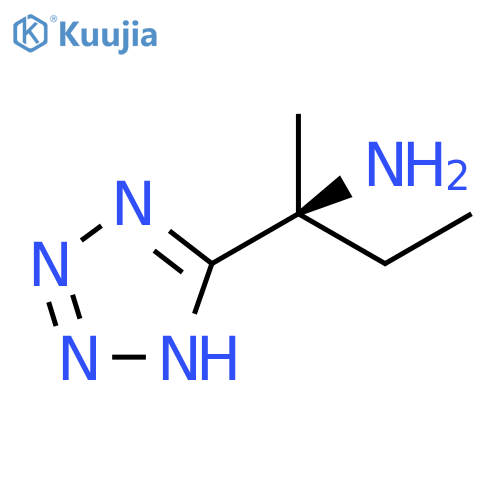 (S)-2-(1H-Tetrazol-5-yl)butan-2-amine structure