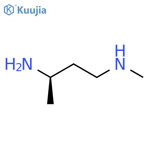 (3R)-1-N-Methylbutane-1,3-diamine structure