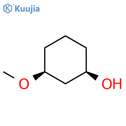 (1R,3S)-3-methoxycyclohexan-1-ol structure