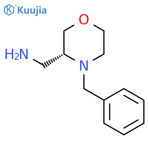 (R)-4-Benzyl-3-(aminomethyl)morpholine structure