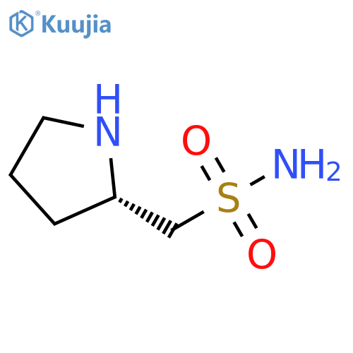(2S)-PYRROLIDIN-2-YLMETHANESULFONAMIDE structure