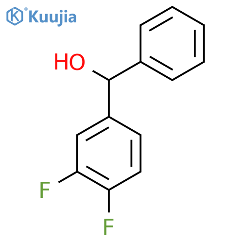 Benzenemethanol, 3,4-difluoro-a-phenyl- structure