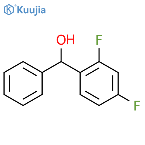 (2,4-difluorophenyl)(phenyl)methanol structure