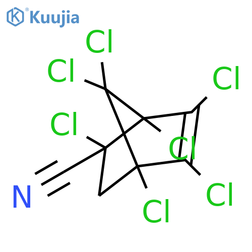 Bicyclo[2.2.1]hept-5-ene-2-carbonitrile, 1,2,4,5,6,7,7-heptachloro- structure