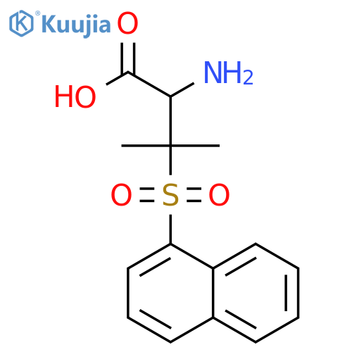 b-Naphthalenesulfonyl-D-valine structure