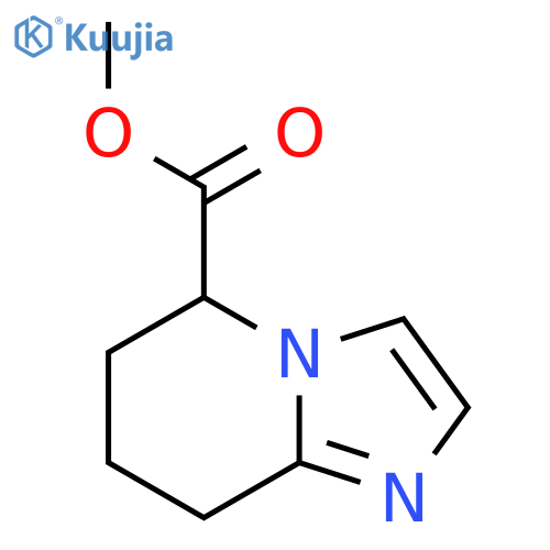 Methyl 5,6,7,8-tetrahydroimidazo[1,2-a]pyridine-5-carboxylate structure