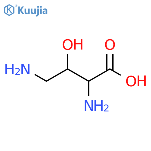 Butanoic acid, 2,4-diamino-3-hydroxy- structure