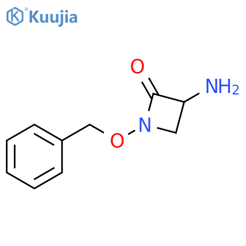 2-Azetidinone, 3-amino-1-(phenylmethoxy)- structure