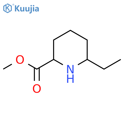 Methyl 6-ethylpiperidine-2-carboxylate structure