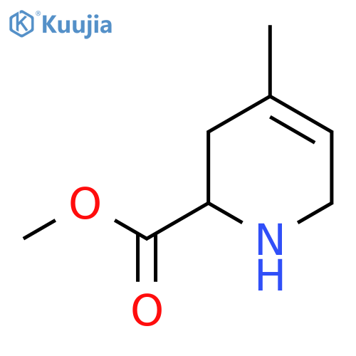 Methyl 4-methyl-1,2,3,6-tetrahydropyridine-2-carboxylate structure