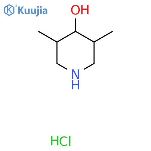 3,5-Dimethylpiperidin-4-ol hydrochloride structure