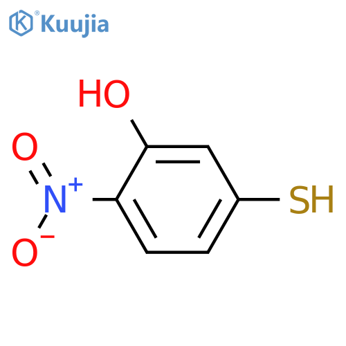 Phenol, 5-mercapto-2-nitro- structure
