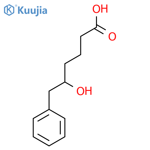 5-Hydroxy-6-phenylhexanoic acid structure