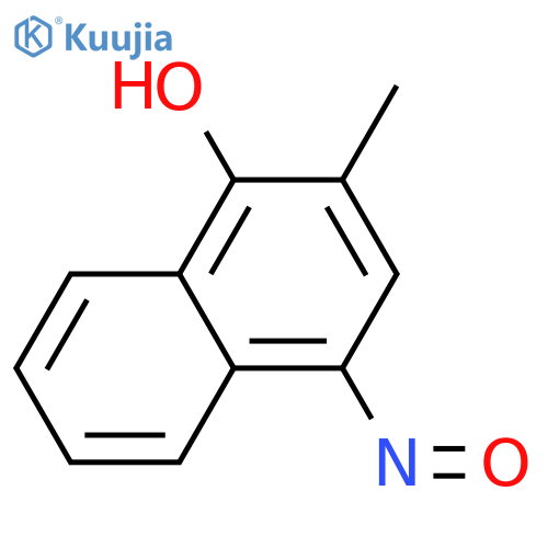 2-methyl-4-nitrosonaphthalen-1-ol structure