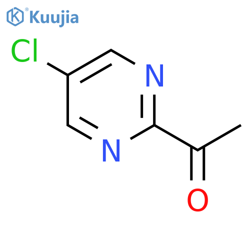 1-(5-Chloropyrimidin-2-yl)ethan-1-one structure