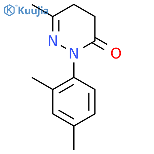 2-(2,4-Dimethylphenyl)-6-methyl-4,5-dihydropyridazin-3(2H)-one structure