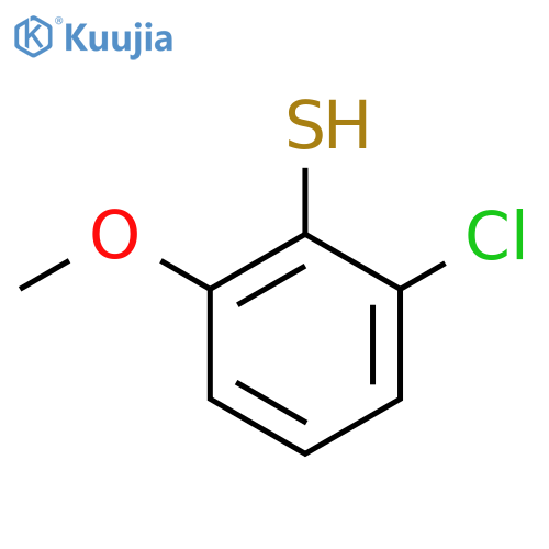 2-Chloro-6-methoxybenzenethiol structure