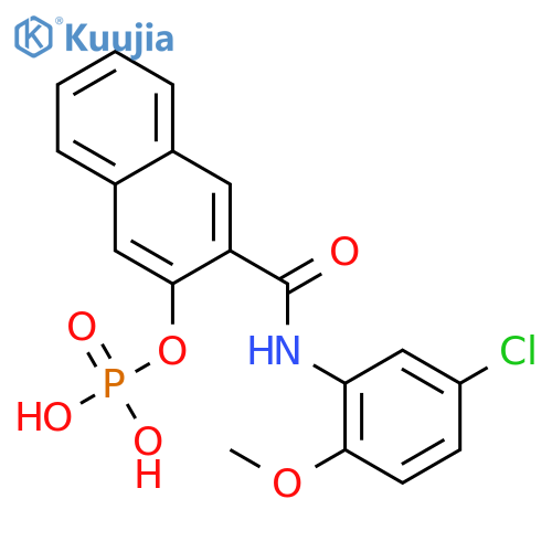 Naphthol AS-CL Phosphate structure