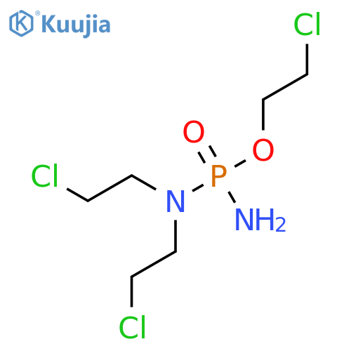 Phosphorodiamidic Acid, N,n-bis(2-chloroethyl)-, 2-chloroethyl Ester structure