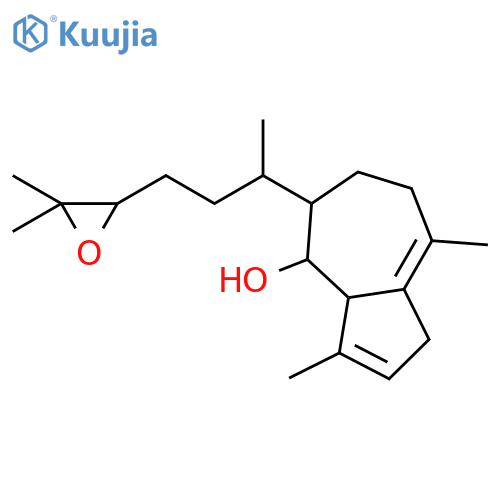 (3aR,4R,5S)-5-[(2R)-4-(3,3-dimethyloxiran-2-yl)butan-2-yl]-3,8-dimethyl-1,3a,4,5,6,7-hexahydroazulen-4-ol structure