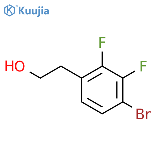 2-(4-Bromo-2,3-difluorophenyl)ethanol structure
