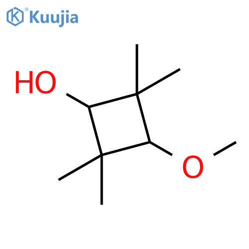 Cyclobutanol, 3-methoxy-2,2,4,4-tetramethyl- structure