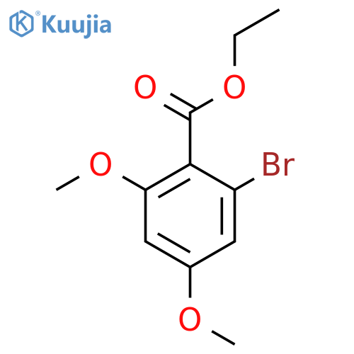 Ethyl 2-bromo-4,6-dimethoxybenzoate structure