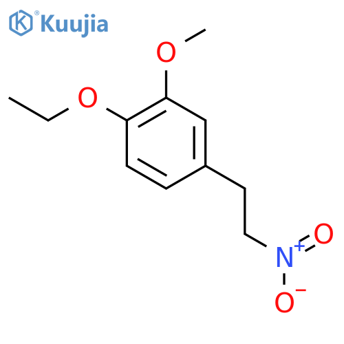 1-Ethoxy-2-methoxy-4-(2-nitroethyl)benzene structure