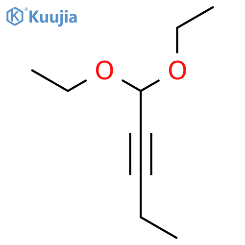 2-Pentyne,1,1-diethoxy- structure