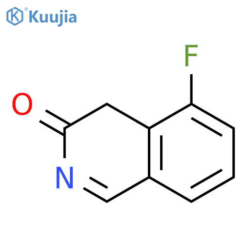 3(4H)-Isoquinolinone, 5-fluoro- structure