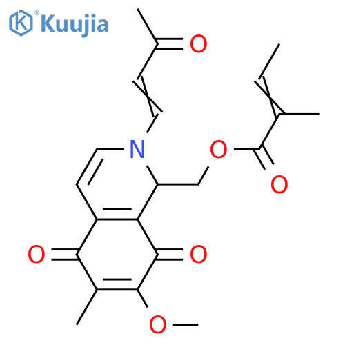 Renierol; 1,2-Dihydro, O-angeloyl, N-(3-oxo-1-butenyl) structure