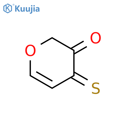4-sulfanylidene-3,4-dihydro-2H-pyran-3-one structure