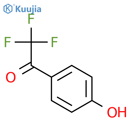 2,2,2-Trifluoro-1-(4-hydroxyphenyl)ethanone structure