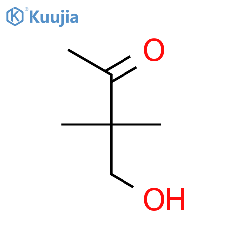 4-hydroxy-3,3-dimethylbutan-2-one structure