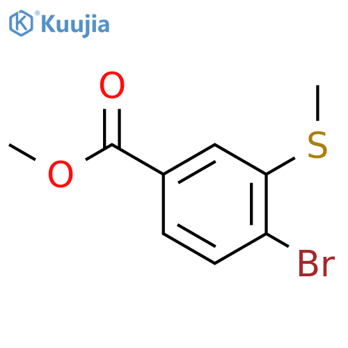 Methyl 4-bromo-3-(methylthio)benzoate structure