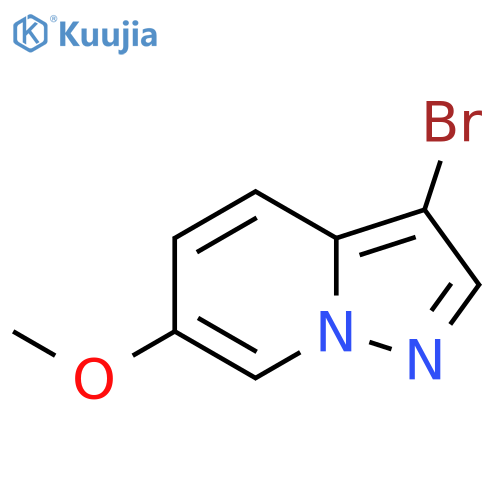 3-Bromo-6-methoxypyrazolo[1,5-a]pyridine structure