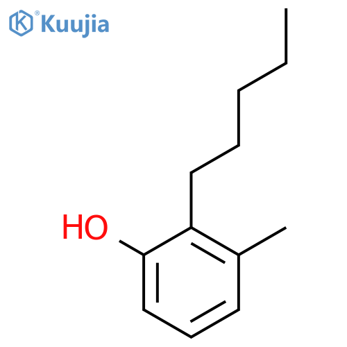 3-Methyl-2-pentylphenol structure
