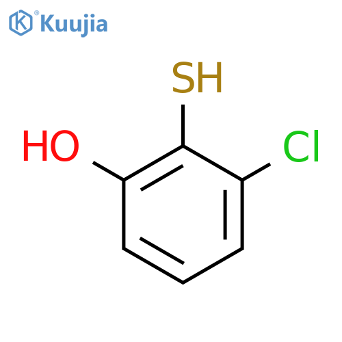 3-Chloro-2-sulfanylphenol structure