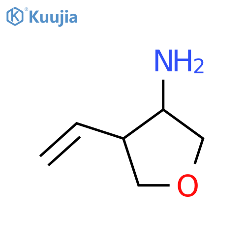 4-Ethenyloxolan-3-amine structure