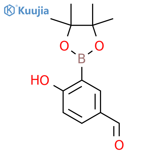 (5-Formyl-2-Hydroxyphenyl)Boronic Acid Pinacol Ester structure