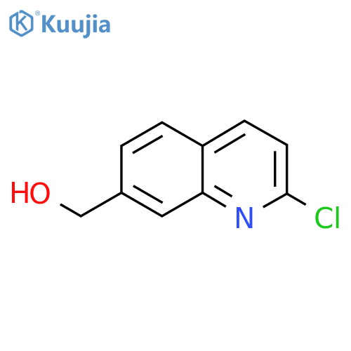 (2-Chloroquinolin-7-yl)methanol structure