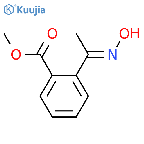 Methyl 2-(1E)-1-(Hydroxyimino)ethylbenzoate structure