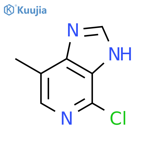 4-chloro-7-methyl-1H-imidazo[4,5-c]pyridine structure