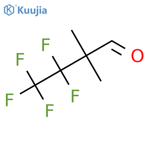 3,3,4,4,4-Pentafluoro-2,2-dimethylbutanal structure