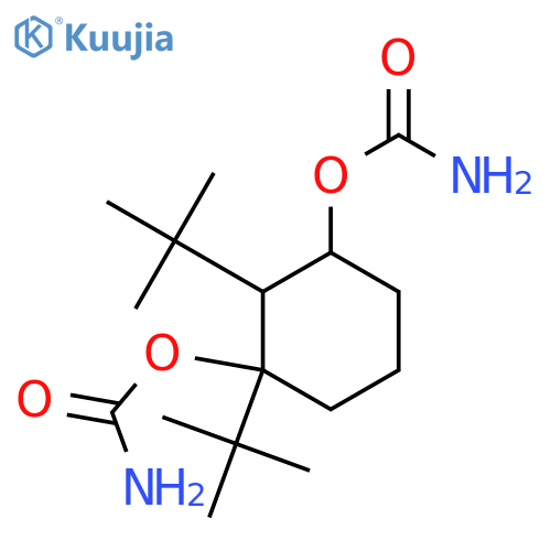DITERT-BUTYL CYCLOHEXANE-1,3-DIYLDICARBAMATE structure