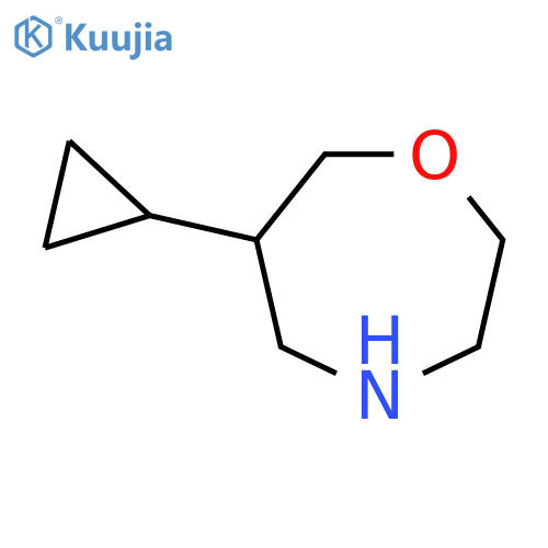 6-Cyclopropyl-1,4-oxazepane structure