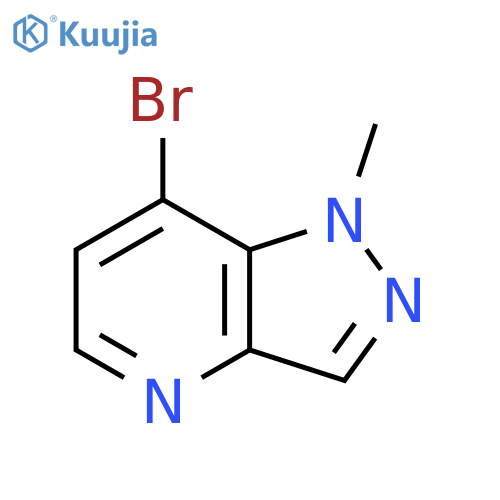7-Bromo-1-methyl-pyrazolo[4,3-b]pyridine structure