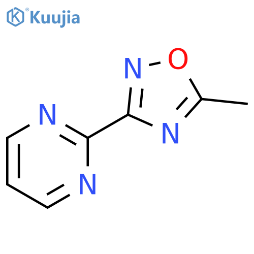 3-(2-Pyrimidinyl)-5-methyl-1,2,4-oxadiazole structure